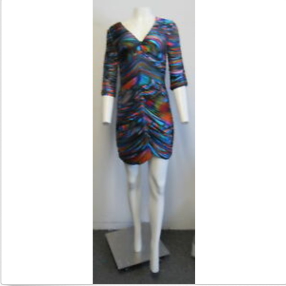 MATTHEW WILLIAMSON multicolor sheath dress sz 8